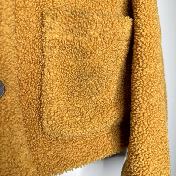 Uniqlo Pile-Lined Fleece Sherpa Teddy Jacket Size Small - Picture 10 of 10